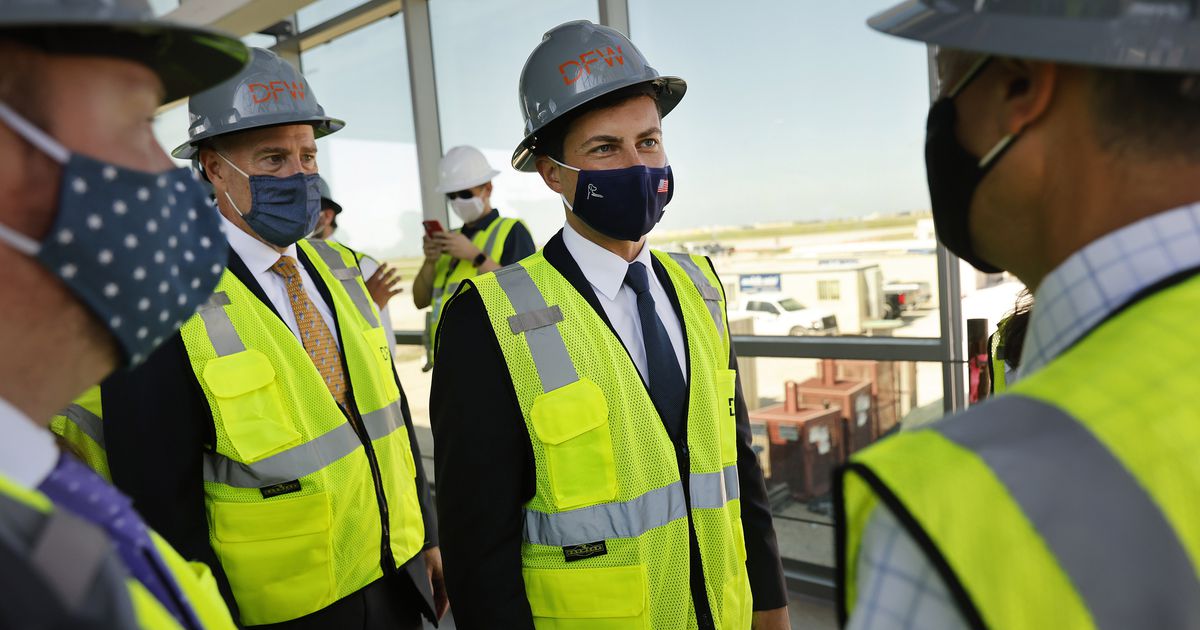 $1.2 trillion infrastructure bill would possibly permit journey pains, Buttigieg suggests, nevertheless options sparse