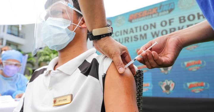 Rather more vax slots established to open for Bohol tourism workers