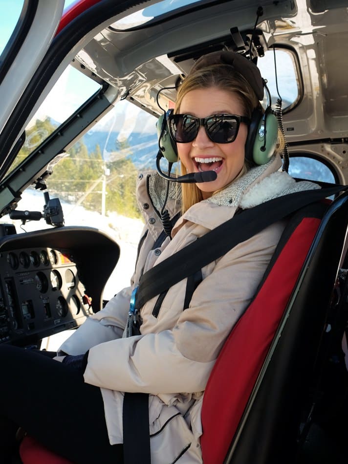 A Scenic Helicopter Journey in Whistler